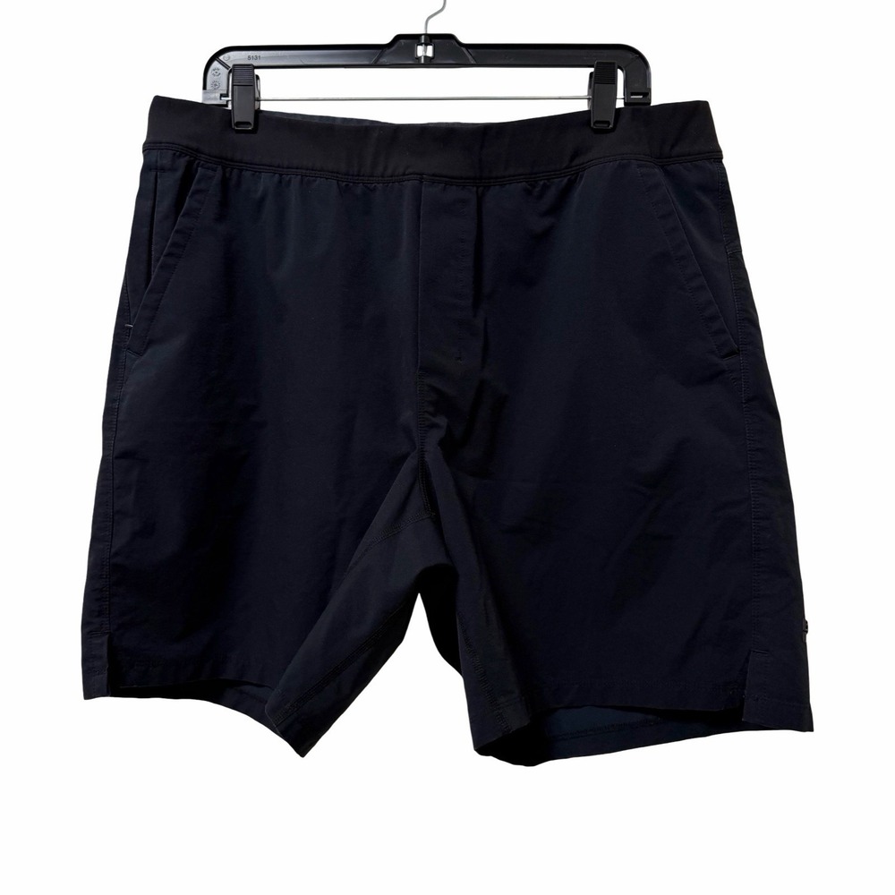 Public Rec Mens Flex 7" Shorts Size 38 Navy Blue Athletic Athleisure Everyday